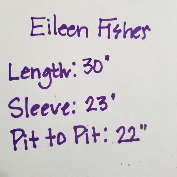 Eileen Fisher Open Style Blazer Size M. #283 - Picture 5 of 5